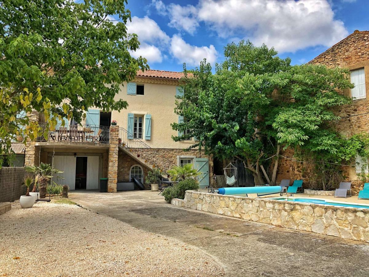 Вилла Pradines Saint-Andre-de-Roquelongue Экстерьер фото